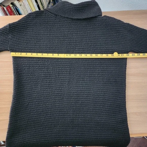 PILCRO by Anthropologie Women's Black Turtleneck XS Knit see description - Picture 6 of 7